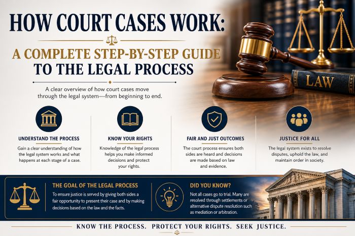 How Court Cases Work Step-by-Step Process